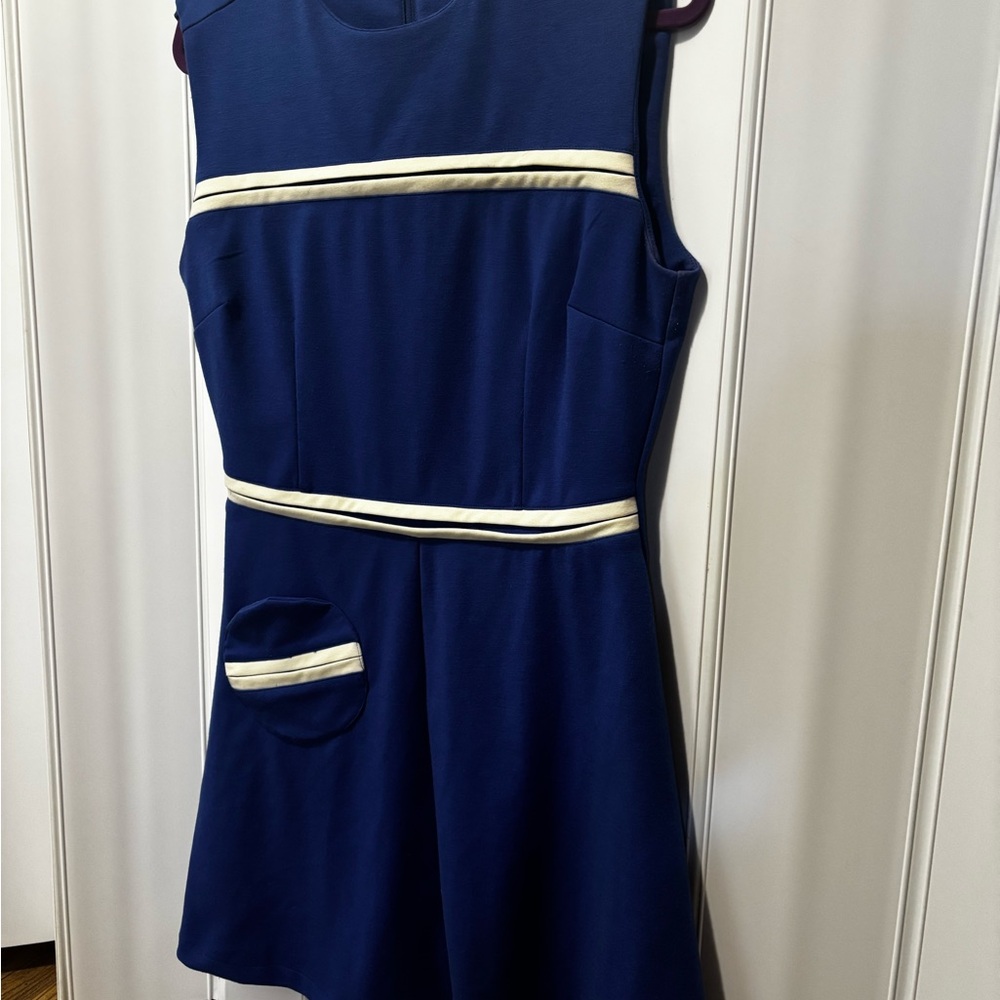 Pop Royal Blue Mini Dress